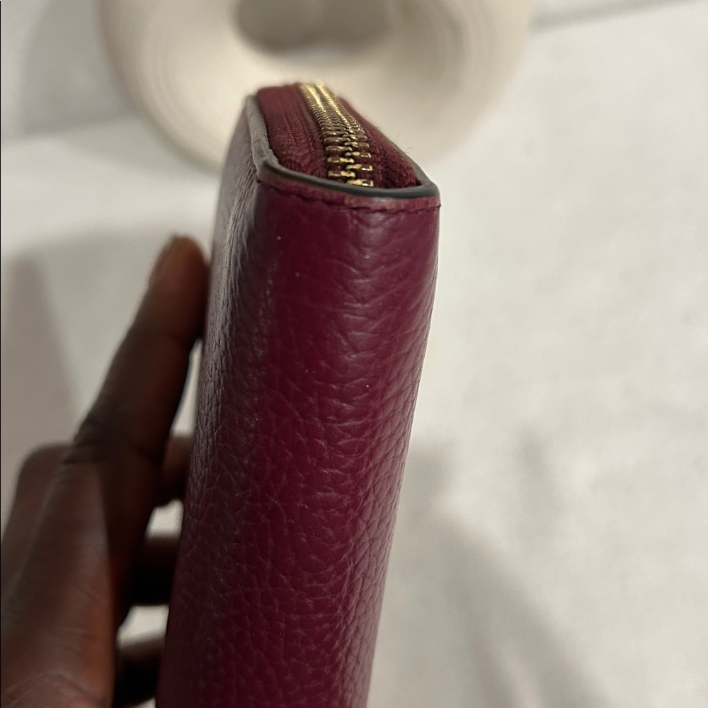 Kate Spade Red zippy Wallet - Picture 7 of 17